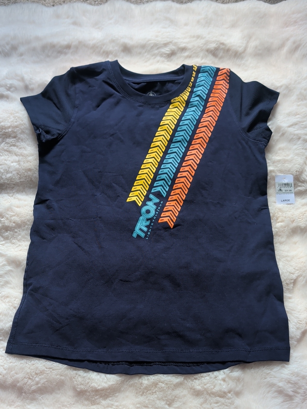 🎉 2 for $20 🎉 Disney TRON Girls Youth T-shirt Size Large